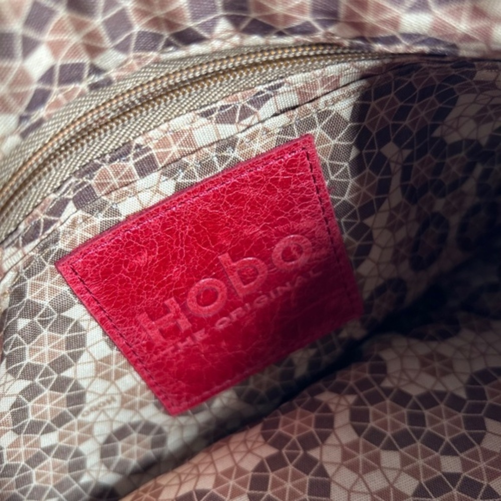 Hobo‎ Original Genuine Leather Shoulder Pocketbook Tassel Western Clutch Supple - Picture 3 of 9